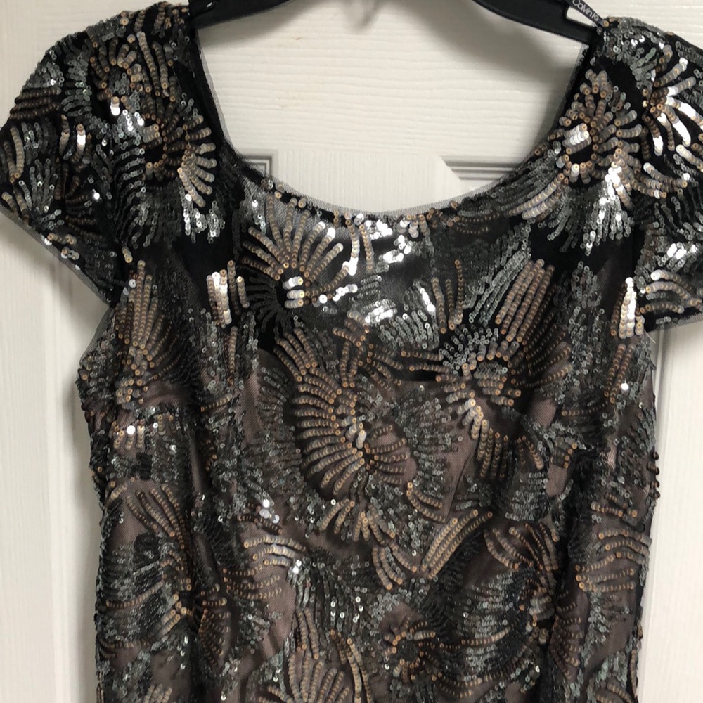 Calvin Klein Sequin gown NWT